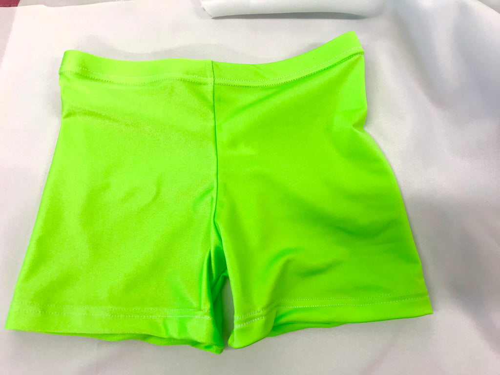 Lime shorts